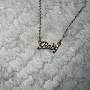 BABY necklace gold